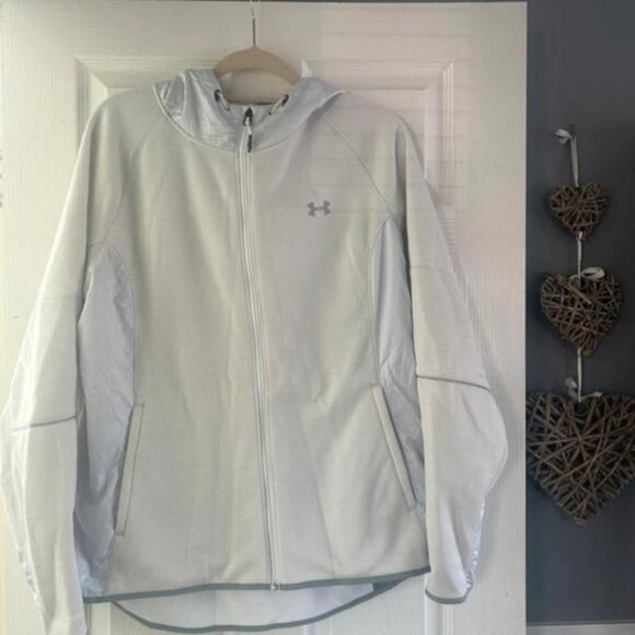Under Armour Men's White and Grey Hoodies - Picture 1 of 1